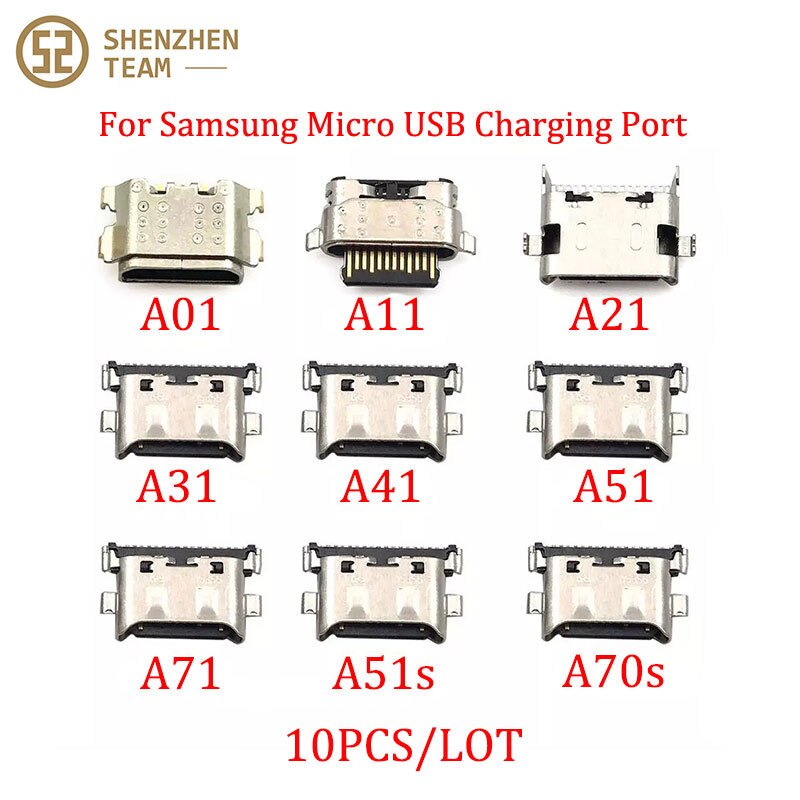 SZteam 10PCS USB  Ŀ Ʈ Ｚ A10 A30 A40 A..